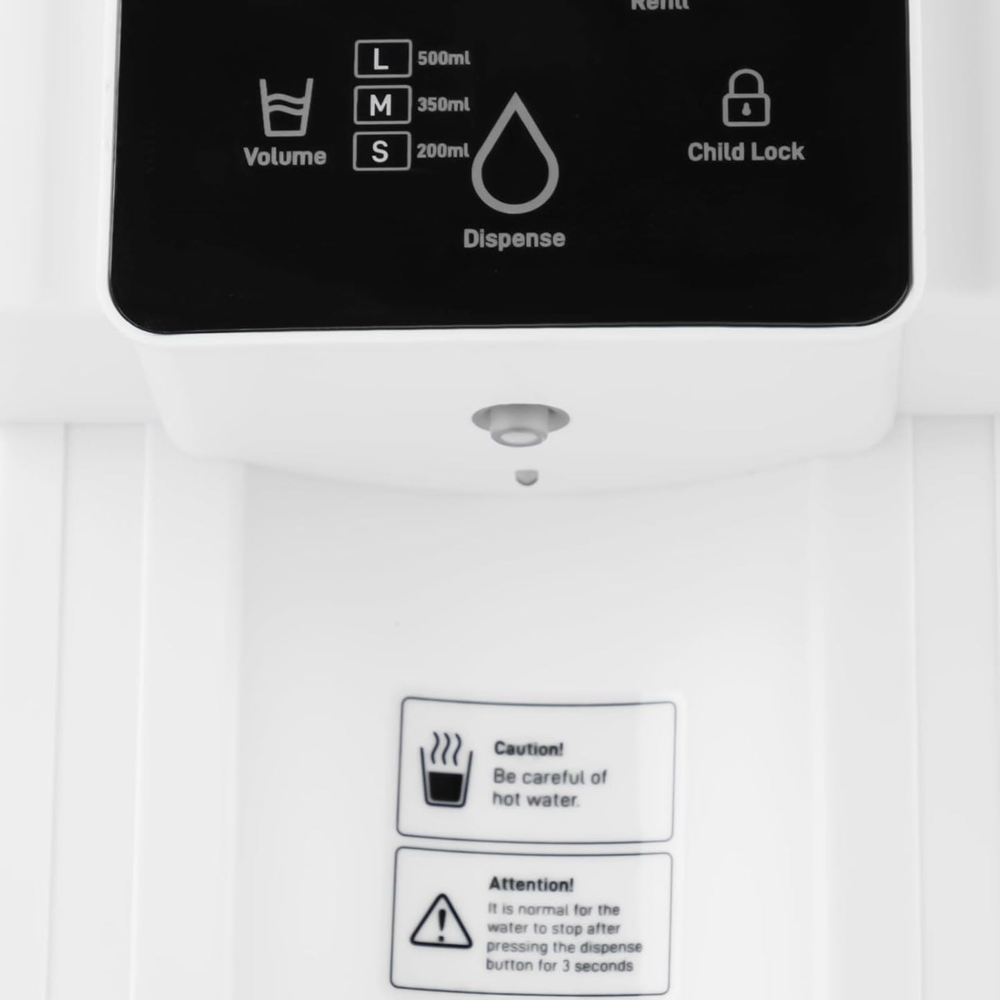 Instant Hot Water Dispenser 2000W Electric Kettles Countertop Water Filter Baby Bottle Warmer Formula Dispenser w/Safety Lock Adjustable Temperatures & 3 Water Outputs for Home Office