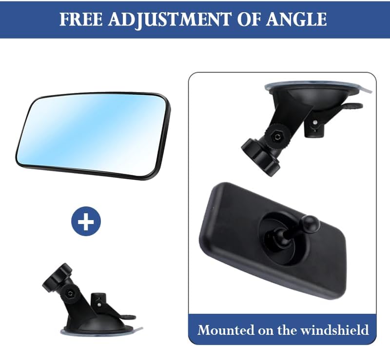 Baby Car Mirror,HD&Wide Angle Suction Cup Baby Mirrory with 360° Adjustable,Universal Car Seat Mirror Rear Facing Interior Accessories Fits Truck SUV