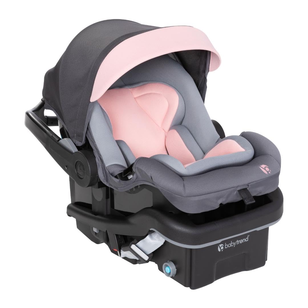 Baby Trend Secure-Lift Infant Car Seat, Dash Black – Compact Lightweight Carrier, Infant Comfort Cushioning, Adjustable Harness Fit