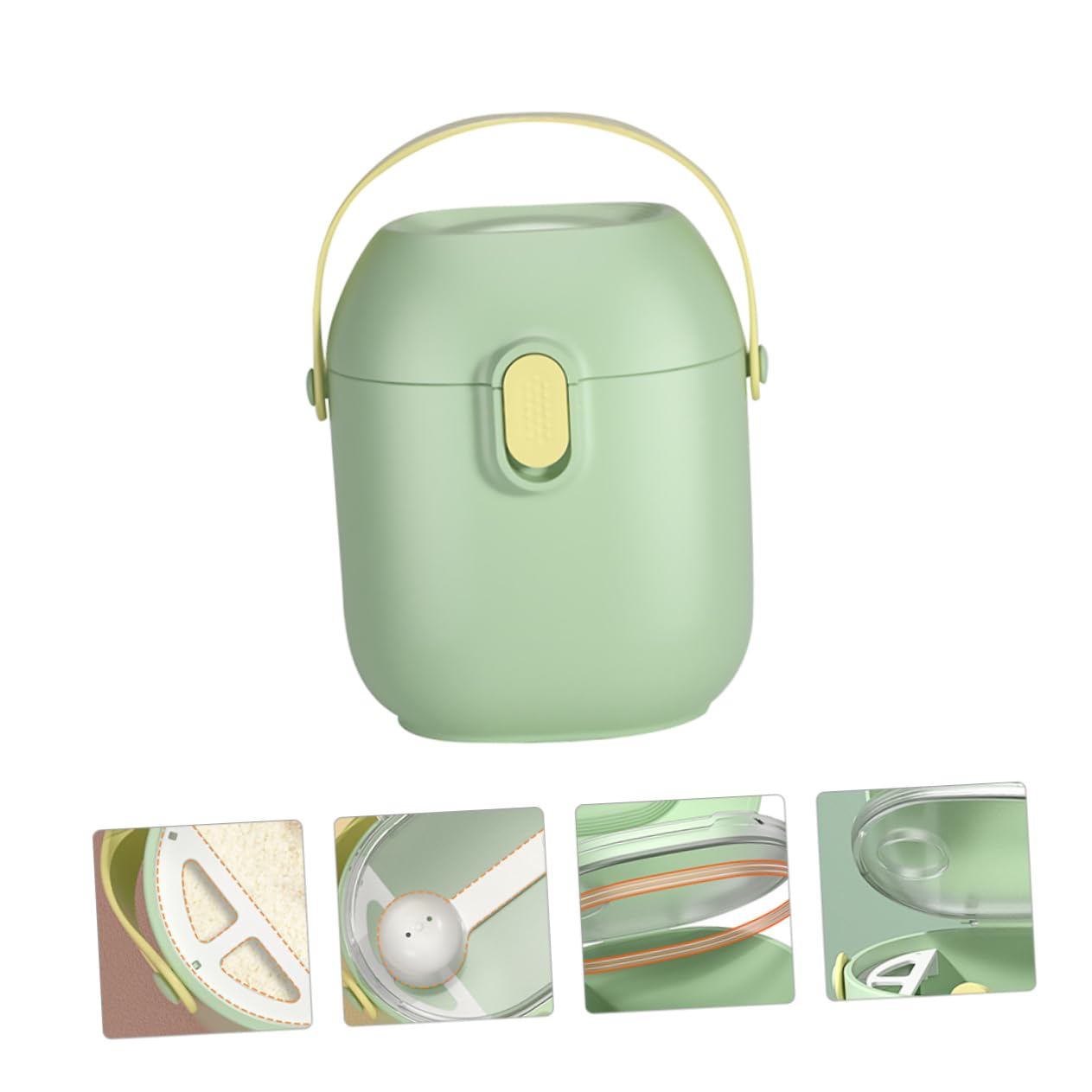 KESYOO Large Capacity Travel Formula Container Milk Storage Box Sealed Milk Powder Container