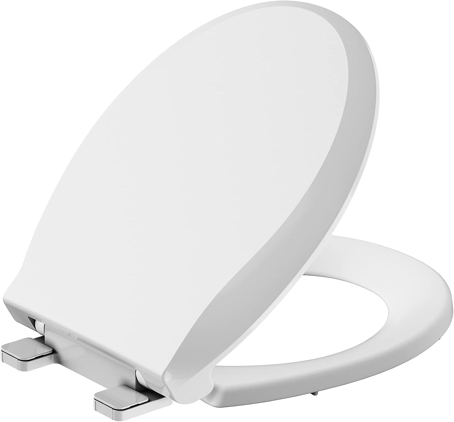 Toilet Seat with Toddler Seat Elongated, PP Material Family Toilet Seat Cover, Soft Close Adult & Toddler Seats, Easy to Clean, Safe Potty Training Solution for Kids, Bathroom Upgrade for Home