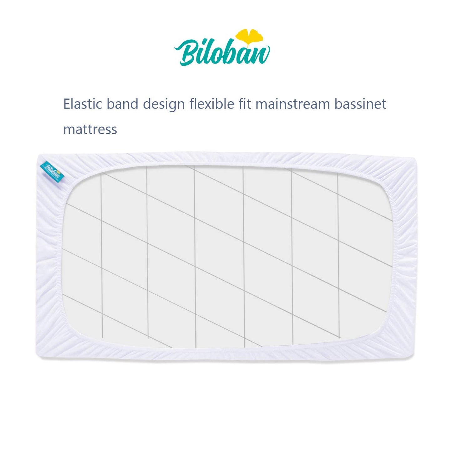 Waterproof Bassinet Mattress Protector, Fit for 19" x 33" KoolaBaby (3 in 1), Papablic, BabyBond, HARPPA and RICUTON Bedside, Ultra Soft Breathable, Washer & Dryer