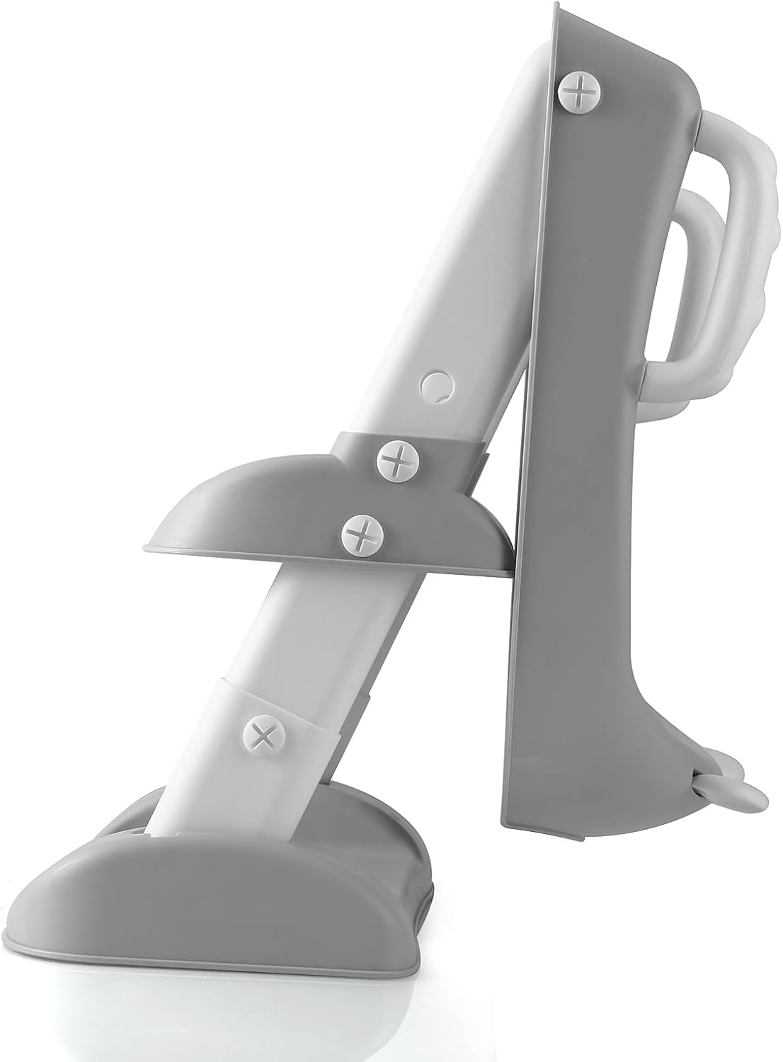 PandaEar Toilet Potty Training Seat with Step Stool Ladder, Comfortable Safe Potty Seat with Anti-Slip Pads Ladder for Kids Boys Girls Toddlers (Grey)