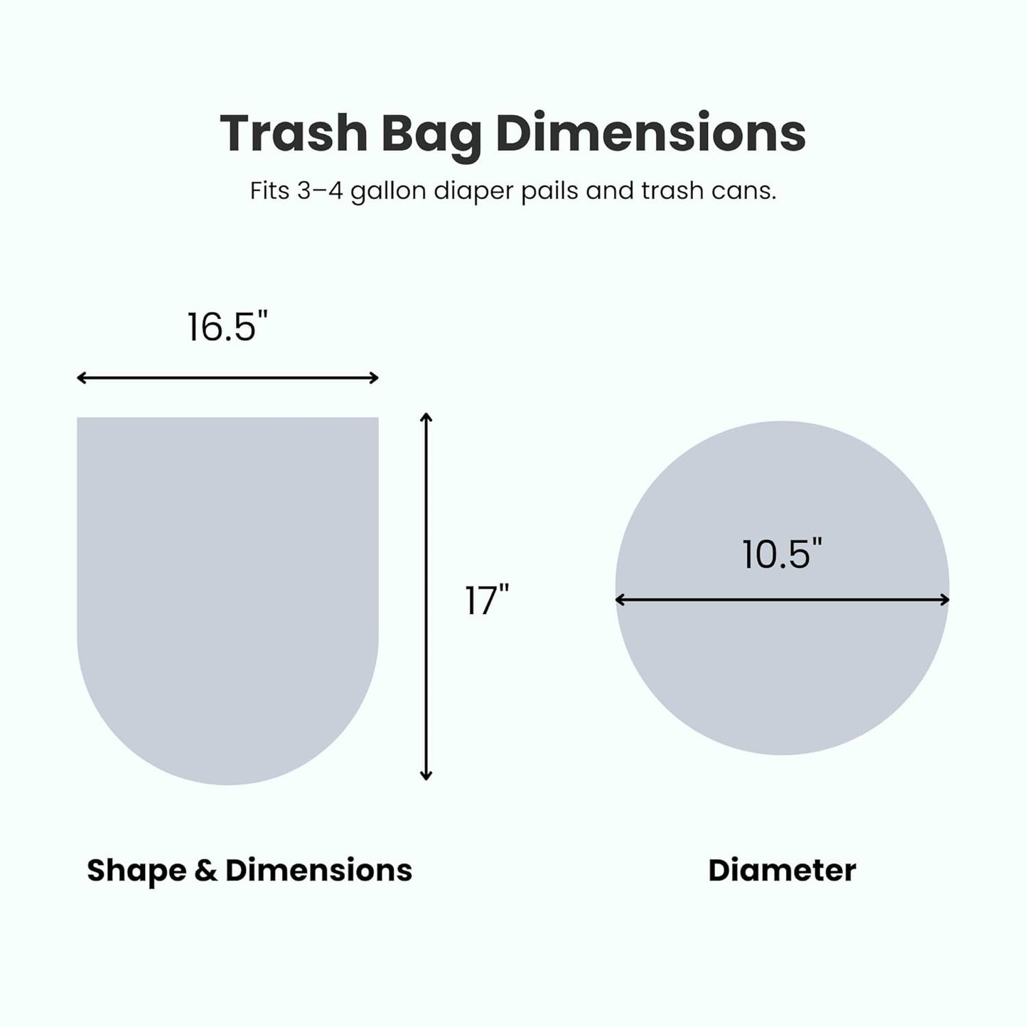iTouchless Odor-Locking Diaper Pail - 2026 Award-Winning Ag+ Silver Ion Nursery Bin - Fits Any Bag, No Refills Needed - Includes 20 Leak-Proof Bags (Hold 300 Diapers) - Boho White Baby Registry Gift