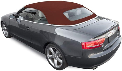 Sierra Auto Tops & Seats Convertible Top - Fits 2010 to 2017 Audi A5 Cabriolet - Black, Twillfast Canvas - Soft Top Convertible Top Replacement - Precision Fit - Complete with Heated Glass Window
