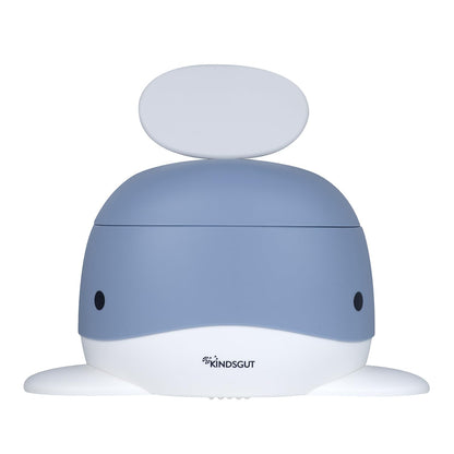 Kindsgut Whale Potty Training Toilet – Ergonomic Toddler Potty for Boys & Girls, Designed in Germany, Non-Slip & Easy Clean, Pigeon Blue