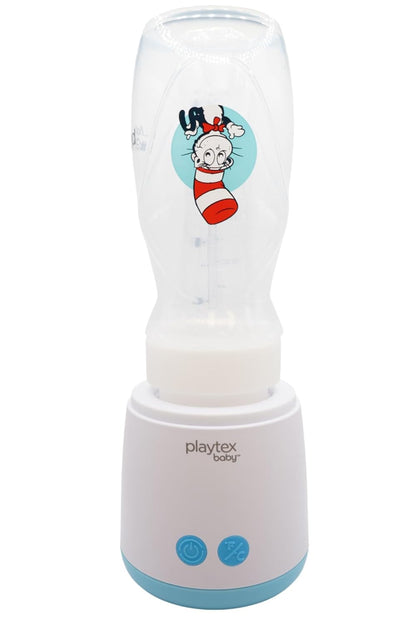 Playtex Baby Anti-Colic Nurser Bottle with Pre-Sterilized Disposable Drop-Ins Liners, 8 Oz Bottles (3 Count), Bottles for Newborn and Breastfeeding Babies, Feeding Essentials