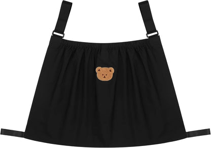 Accmor Universal Stroller Organizer, Large Storage Stroller Bag Fits for Uppababy, Nuna, Britax, Doona Strollers, Non-Slip Adjustable Storage Caddy Accessories for Stroller Crib