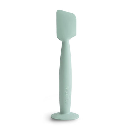 mushie Diaper Cream Applicator Soft Silicone with Suction Base (Shifting Sand)