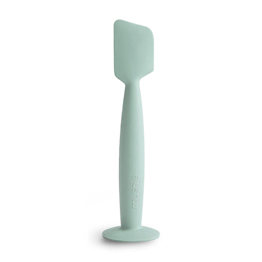 mushie Diaper Cream Applicator Soft Silicone with Suction Base (Shifting Sand)