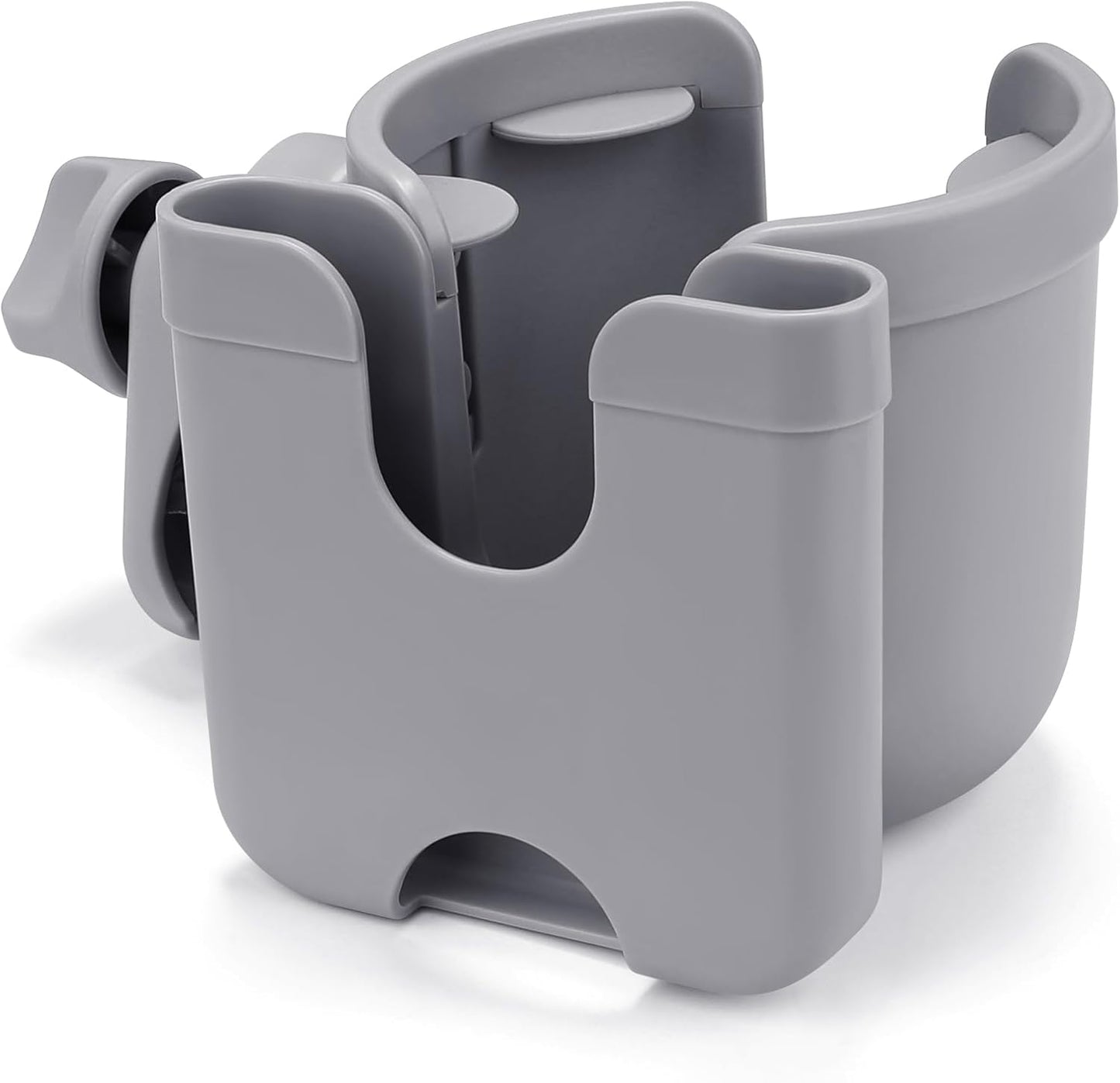 Accmor Stroller Cup Holder with Phone Holder, Bike Cup Holder, Universal Cup Holder for Uppababy Nuna Doona Strollers, 2-in-1 Cup Phone Holder for Stroller Bike Accessory