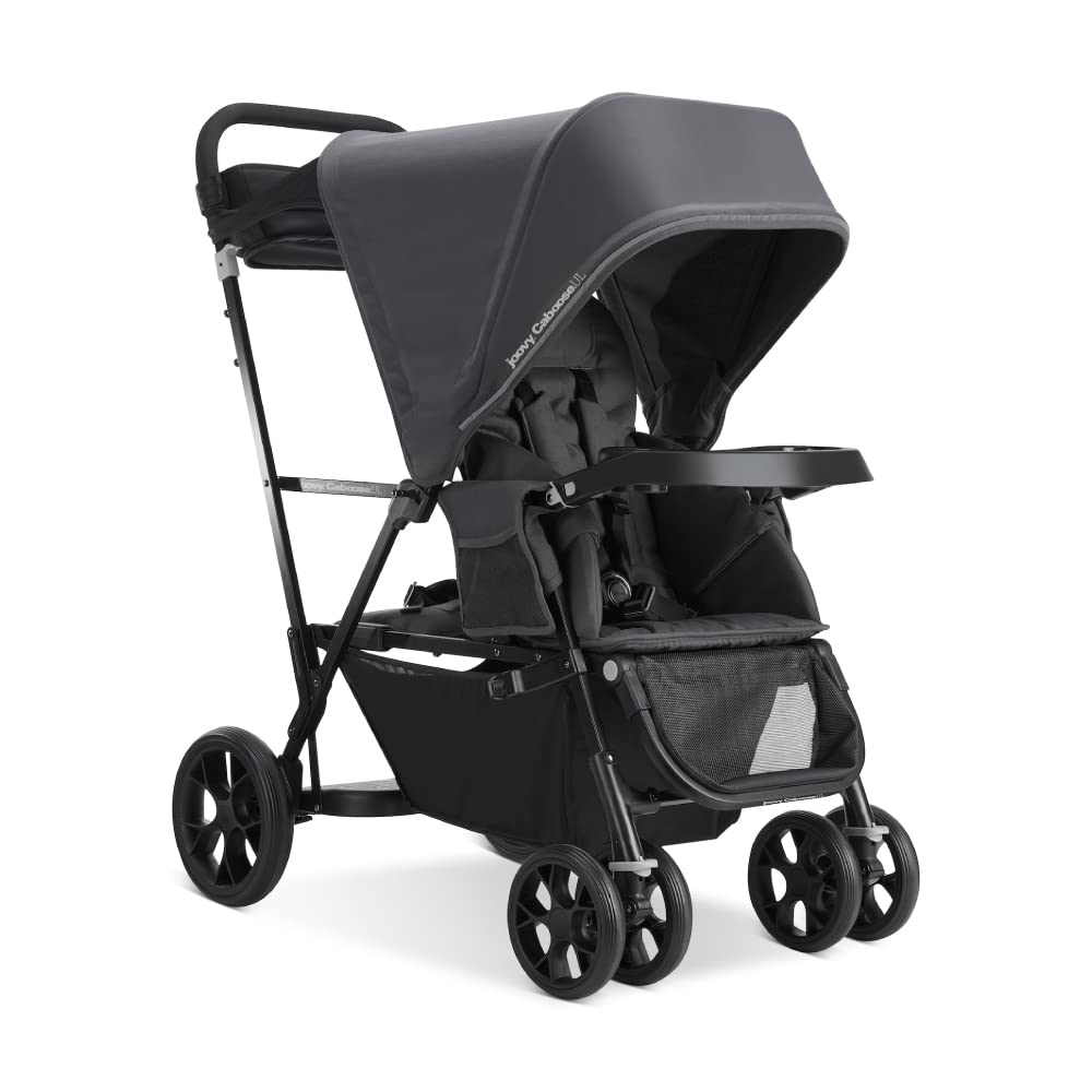 Joovy Caboose LX Tandem Stand-on Stroller, Black