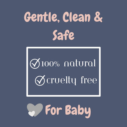 Natural Baby Bottom Butter, Diaper Rash Cream with Zinc Oxide, Soothes Diaper Rash 4 Fl Oz