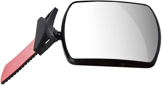 Baby Car Interior Rearview Mirror, HD Convex Wide Angle Backseat Auxiliary Mirror, 2.36" x 3.15" Self-Adhesive Adjustable Micro-Curved Lens Observation Mirrors, Universal for Most Cars