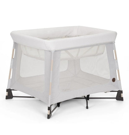 Maxi-Cosi Swift Baby Playard with Mat, Baby Playpen, Play Yard with Bassinet, Portable Playpen for Babies and Toddlers, Classic Oat