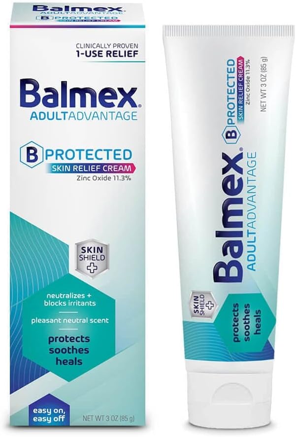 Balmex Adult Care Rash Cream, 12oz, (Pack of 2)
