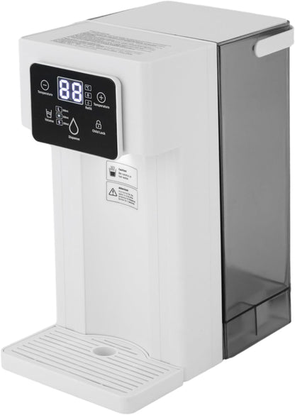 Instant Hot Water Dispenser 2000W Electric Kettles Countertop Water Filter Baby Bottle Warmer Formula Dispenser w/Safety Lock Adjustable Temperatures & 3 Water Outputs for Home Office