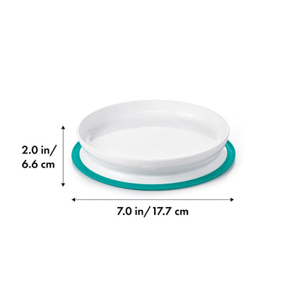 OXO Tot Stick and Stay Suction Plate - Blossom