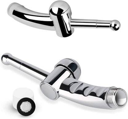 Handheld Bidet Toilet Sprayer, ABS Bathroom Bidet Sprayer Set, Baby Cloth Diaper Sprayer, Bidet Cleaning System Kit (Sliver)