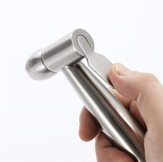 Hand HeldSprayer for Toilet,Round Toilet Flushing Faucet Sprayer Diaper Sprayer for Toilet Water Sprayer-Adjustable Pressure Control