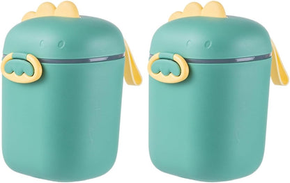 Toddmomy 2-Pack Baby Formula Dispenser with Scoop Airtight Milk Powder Storage Box for Travel Portable Baby Food Container for on-the-Go Feeding