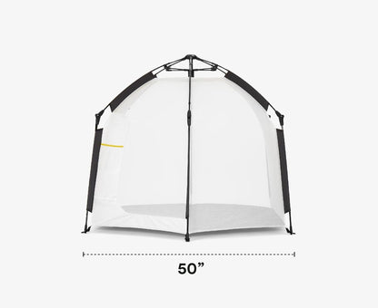 Veer Basecamp | JPMA Certified Portable Pop Up Play Yard/Play Pen for Babies, Toddlers and Kids | Indoor and Outdoor Use | Shade Canopy | Keeps Bugs Out | Playard Safety Certified