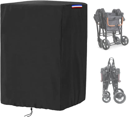 Wagon Cover Compatible with Wonderfold Wagon W4 Original(Cover Only),Waterproof 420D Stroller Wagon Covers for Keenz Wagon Stroller 4 seater-29"L x 28"W x 43"H