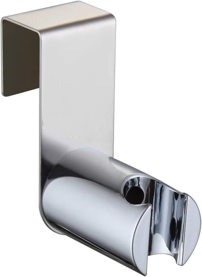 Handheld Sprayer Kit with Adjustable Jet Spray for Toilet, Double Shut-Off Design Chrome Finish