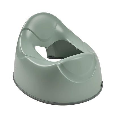 BEABA Ergonomic Training Potty, Provides Comfort and Support, Lightweight & Portable, Compact Toddler Potty (Rain)