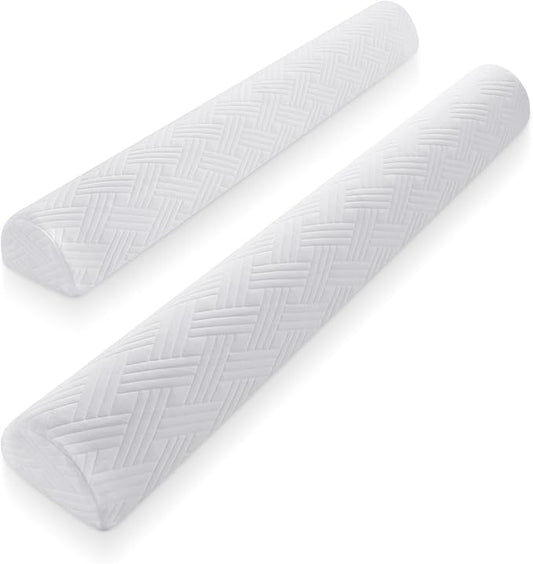 Ceekliybear 2-Pack Premium Foam Bed Bumpers for Toddler, Non-Slip Bed Rails for Toddlers for Twin, Queen, King Beds, Machine Washable Bumpers Cover for Easy Care（Size：52" x 7" x 5"）