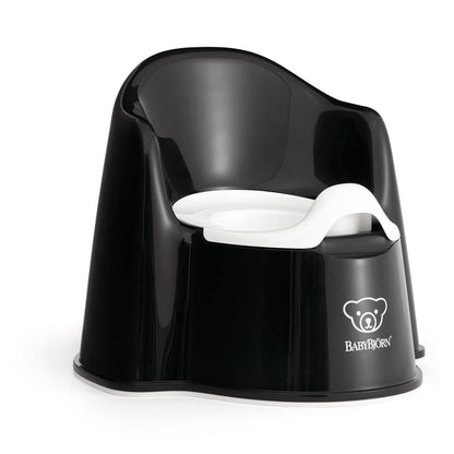 BabyBjörn Potty Chair, Deep green/White