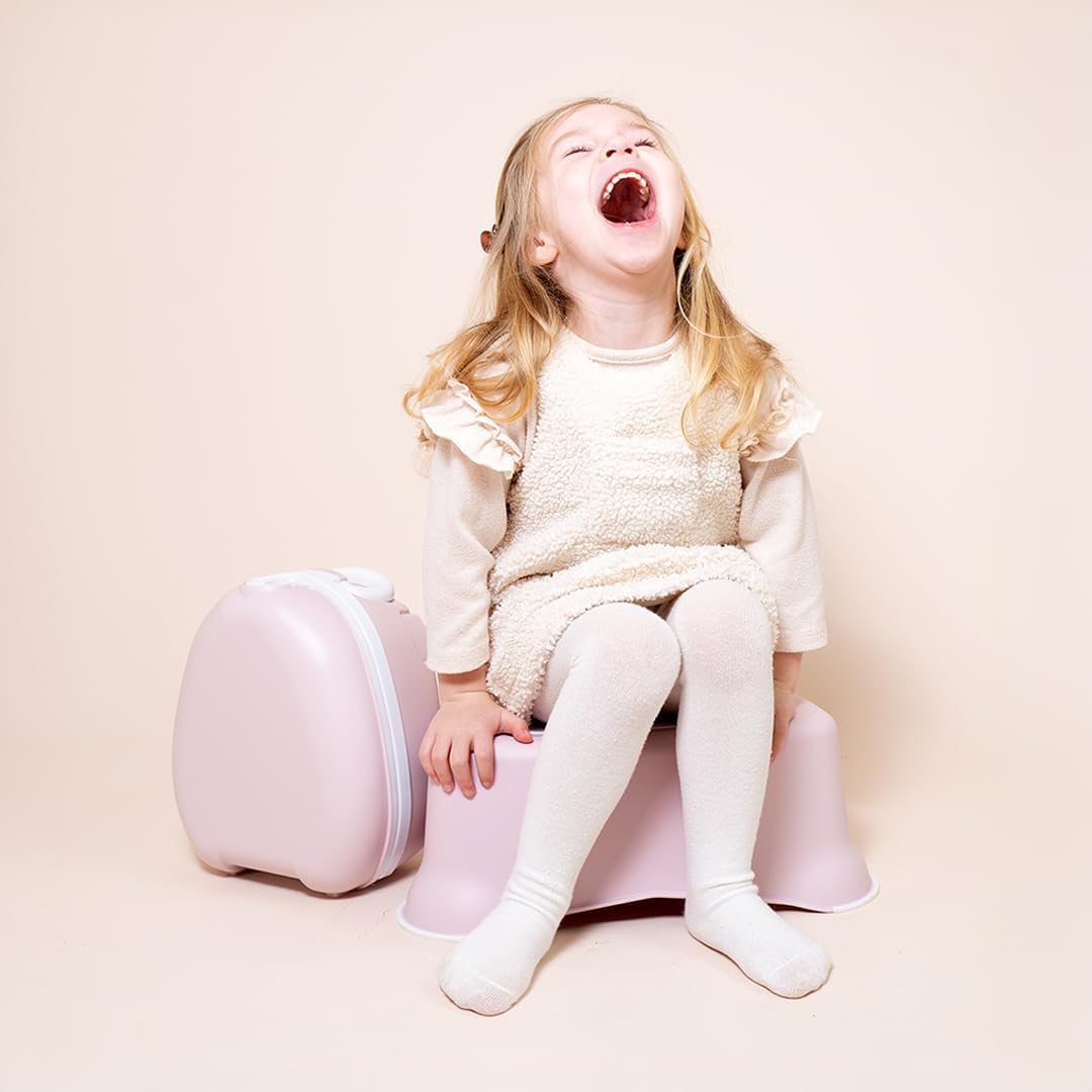 My Carry Potty - Ladybug Travel Potty, Award-Winning Portable Toddler Toilet Seat for Kids to Take Everywhere