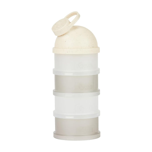 Babymoov Babydose Formula Dispenser On-the-Go, BPA-Free Baby Formula and Snack Container, Travel Essential, 4 Airtight Compartments, XL Capacity, Ergonomic, Dishwasher-Safe, Made in France, Green