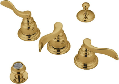 Kingston Brass KB8328NFL NuWave French Bidet Faucet, Brushed Nickel, 8 x 8 x 3