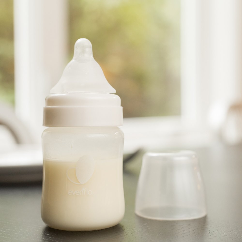 Evenflo Feeding Piece of 6 Balance Plus Wide Neck Nipples for The Balance Plus Wide Neck Baby Bottles, 0 Months and Up