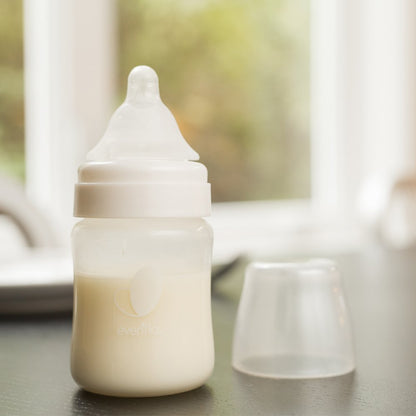 Evenflo Feeding Piece of 6 Balance Plus Wide Neck Nipples for The Balance Plus Wide Neck Baby Bottles, 0 Months and Up
