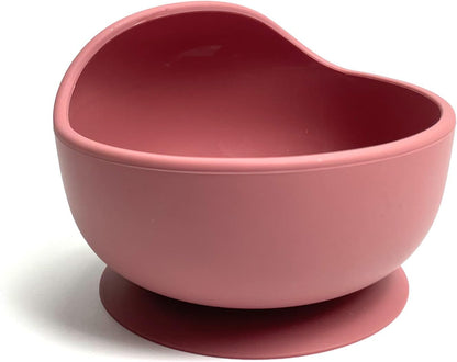 Silicone Suction Baby Bowls, Stay Put Spill Proof Bowls For Toddlers, Food-Grade Soft Flexible Silicone Food Bowl, Perfectly Sized Baby Food Containers, Baby Bowls (Sky blue)
