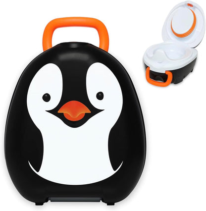 My Carry Potty - Ladybug Travel Potty, Award-Winning Portable Toddler Toilet Seat for Kids to Take Everywhere