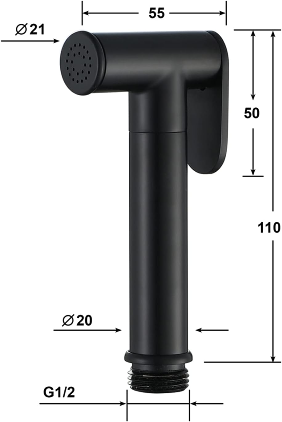 HandheldSprayer,Toilet Sprayer Head Stainless Steel HandheldSprayer Cloth Bathroom Diaper Sprayer for Kitchen and Toilet Cleaning,Type3(Type1)
