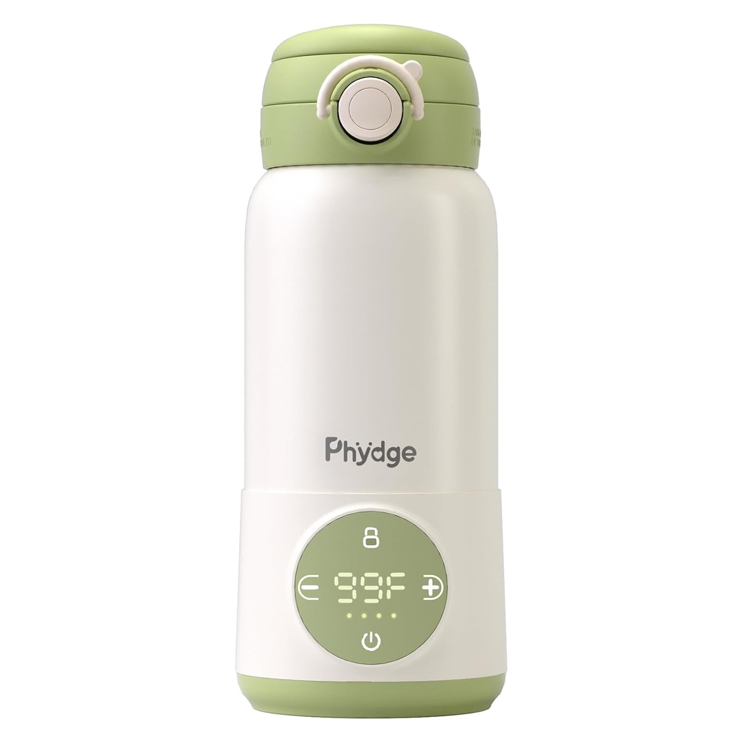 Portable Bottle Warmer for Travel,12.5oz Cordless Baby Milk Warmer on The go for Formula,Breastmilk,Water,3 Mins Fast Heating & Precise Temp Control Travel Essential