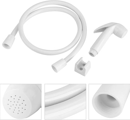 Toilet Bidet, Bathroom Bidet Toilet Wall Mounted Shower 38.2inch Pipe Handheld Bidet Spray Sprayer Sprayer Shattaf Kit, Body Cleaner Tool, for Bathroom Toilet