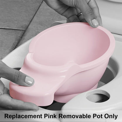 Replacement Part for Fisher-Price 3-in-1 Potty Seat Trainer HGW36 - Replacement Pink Removable Pot