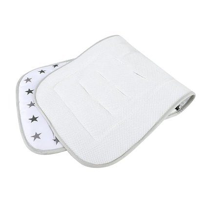Universal Kids Stroller Seat Liner Cotton Kids Pushchair Cushion Seats Mat Breathable Stroller Liner Insert Mattress Soft Pushchair Seat Pad Pram Cushion Seats Pad Head Neck Body Support for 1-3 Years