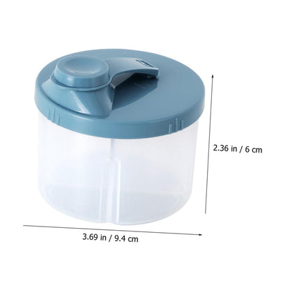 BESPORTBLE 2pcs Milk Dispenser Bottle Travel Formula Dispenser Portable Formula Container