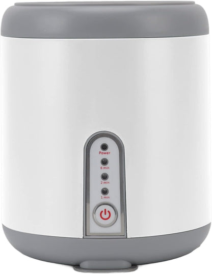 Baby Bottle Shaker, USB Charging Intelligent Baby Formula Mixer Bottle Warmer 3 Gear Automatic Milk Blender Mixer Electric Infant Bottle Shaker for Breastmilk and Formula, for Home Travel(White)