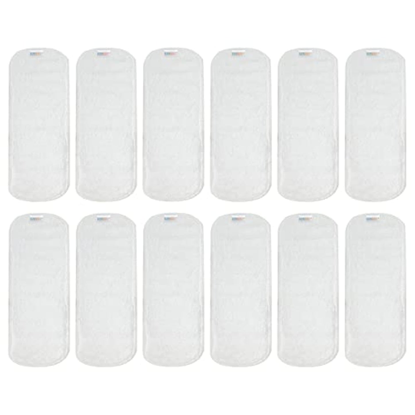 ALVABABY 12PCS Newborn Cloth Diaper Insert,5-Layer Charcoal Liner Reusable 12SZTN