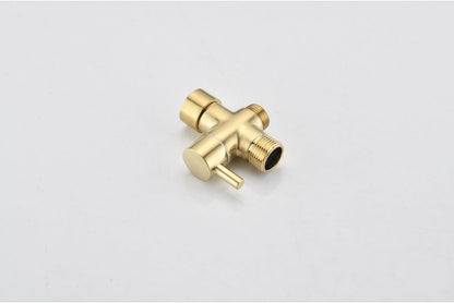 Sleek Brushed Gold Bidet Sprayer for Hygienic Toilet Cleaning & Cloth Diaper Spraying