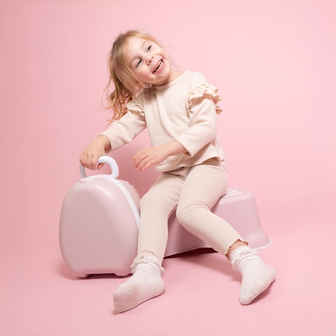My Carry Potty - Ladybug Travel Potty, Award-Winning Portable Toddler Toilet Seat for Kids to Take Everywhere