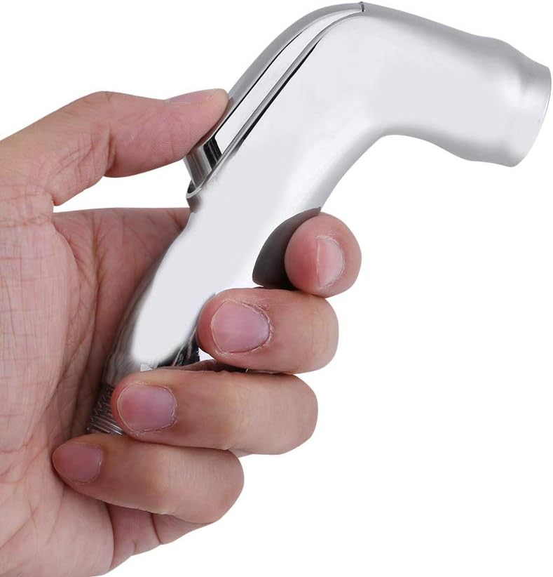 Women's Bidet Sprayer, Rust-Proof, Ergonomically Shaped, Low Gentle Spray, Cloth Diaper Sprayer, Adjustable Nozzle, Stainless Steel Hose, for Women, New Mothers, Postpartum Care, B