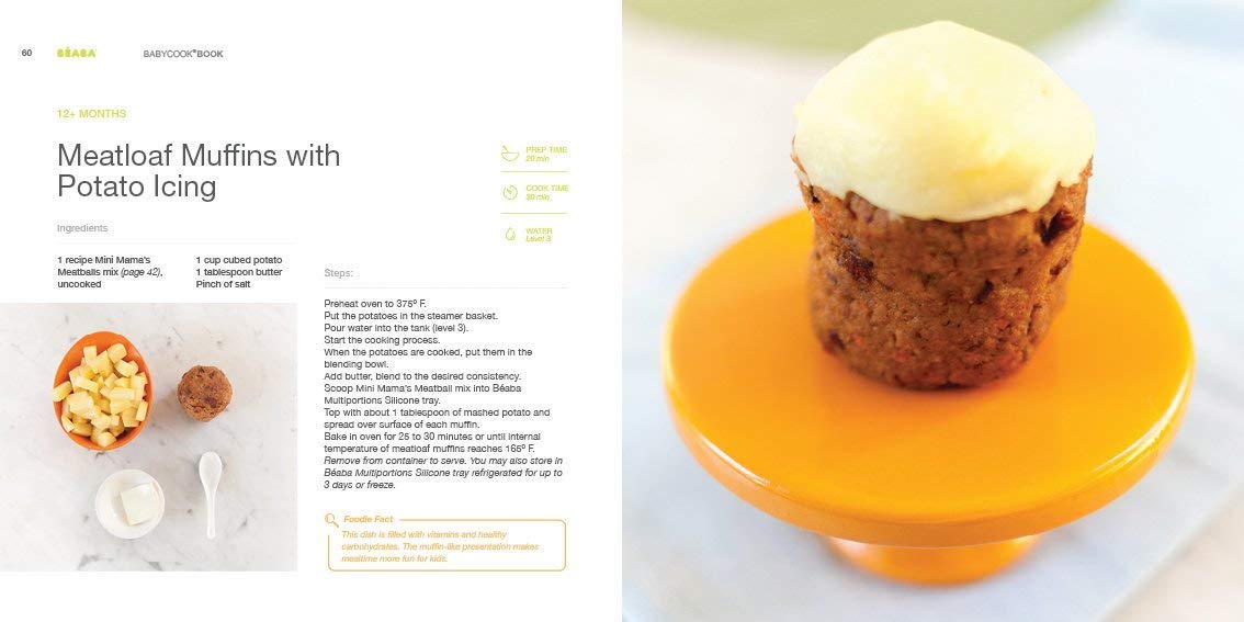 BEABA Babycook Solo Rose Gold, BEABA Babycook Book, 80 Recipes for Baby, Toddler, and The Rest of The Family
